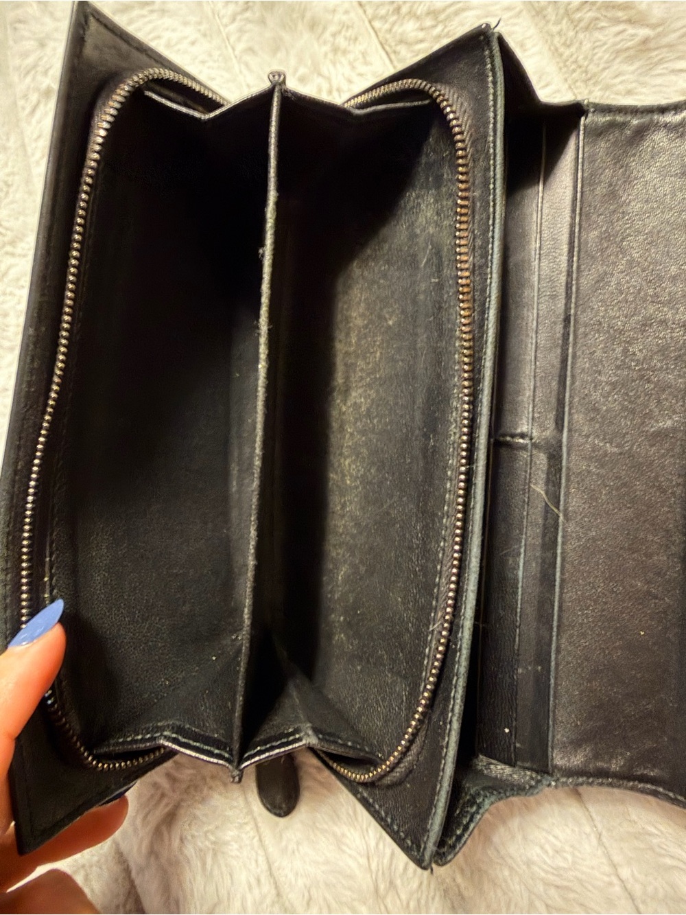 Bottega Veneta Black Intrecciato Woven Leather Wallet - Picture 3 of 11